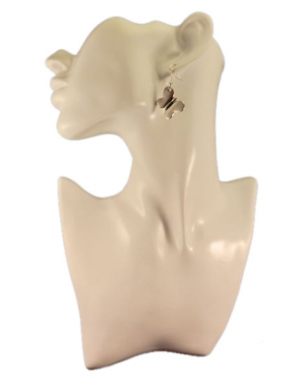 Preview: Schmetterling Ohrringe Vintage Optik Butterfly sun